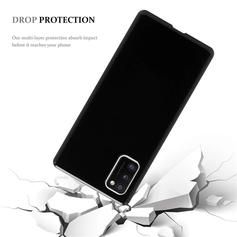 Cadorabo Hülle kompatibel mit Samsung Galaxy A41 Schutzhülle aus flexiblem TPU Silikon