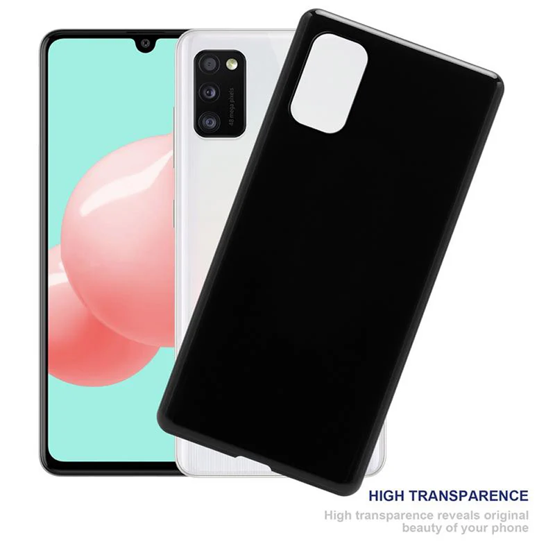 Cadorabo Hülle kompatibel mit Samsung Galaxy A41 Schutzhülle aus flexiblem TPU Silikon