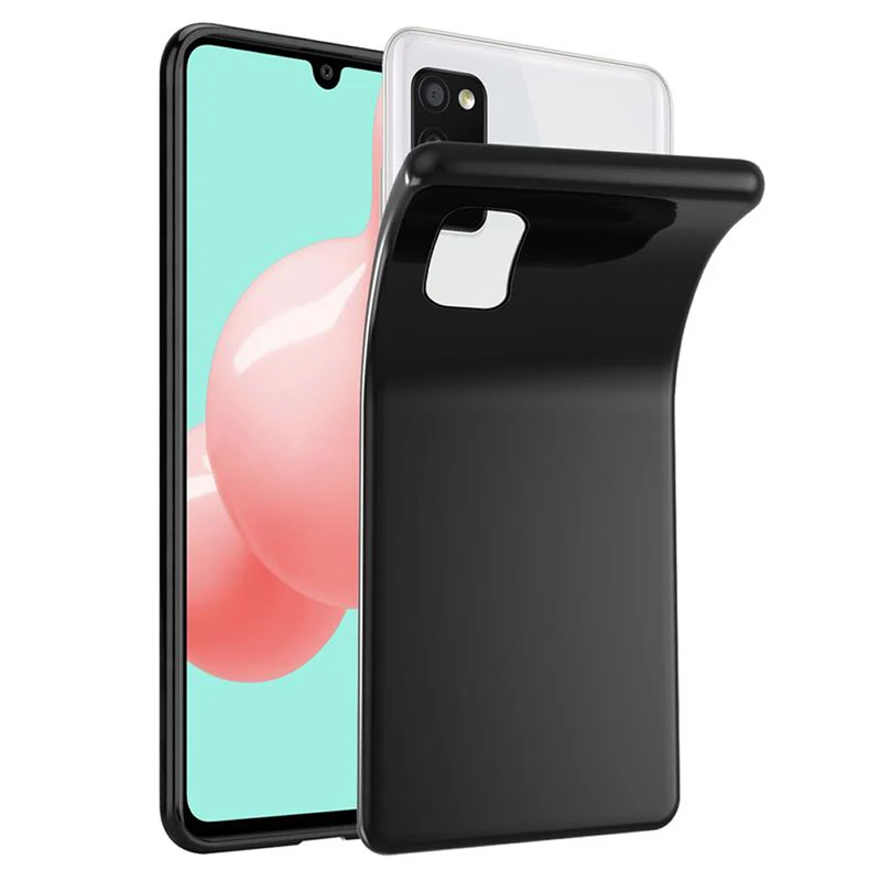 Cadorabo Hülle kompatibel mit Samsung Galaxy A41 Schutzhülle aus flexiblem TPU Silikon