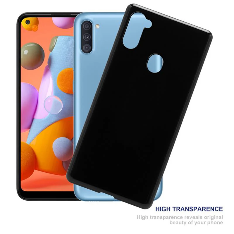 Cadorabo Hülle kompatibel mit Samsung Galaxy A11 / M11 Schutzhülle aus flexiblem TPU Silikon