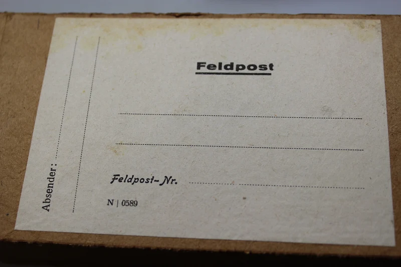 Feldpost WW2 Paketsatz