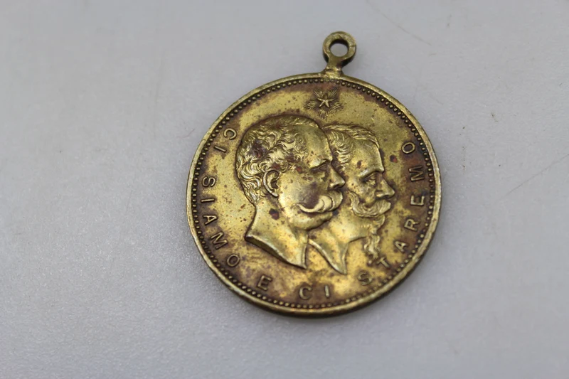 Medaille "Hier sind wir und wir werden da sein" 1870/1895 Porta Pia