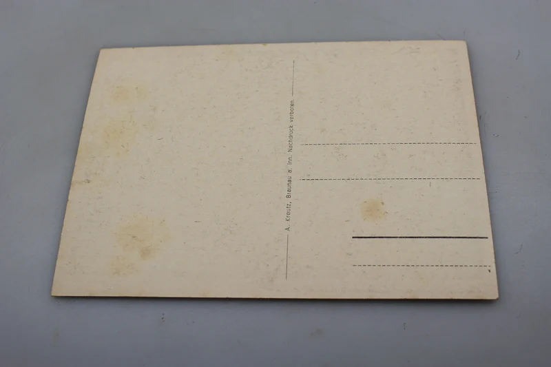 "Des Führers Geburtshaus in Braunau am Inn" Postkarte