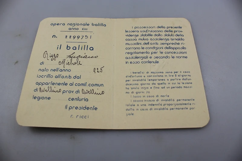 ONB-Karte - Balilla XIII°