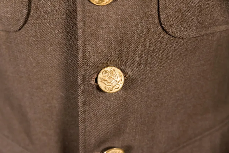 Dienstjacke mit vier Taschen aus dem 2. Weltkrieg