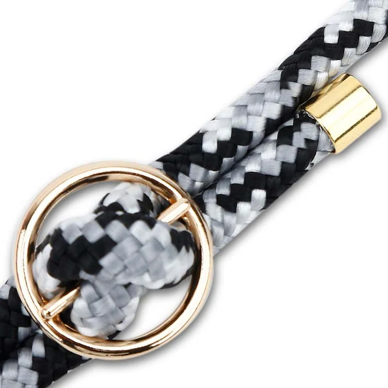 Cadorabo Handy Kette kompatibel mit Oppo A52 Silikon Schutzhülle mit Gold Ringen, Kordel Band und abnehmbarem Etui