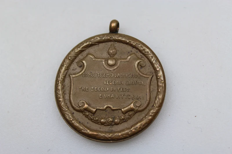 Bronzemedaille der Grenadiere von Sardinien