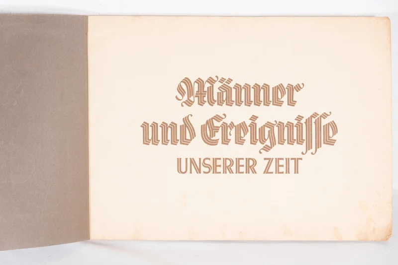 ”Manner und Ereignilfe” - Stickeralbum