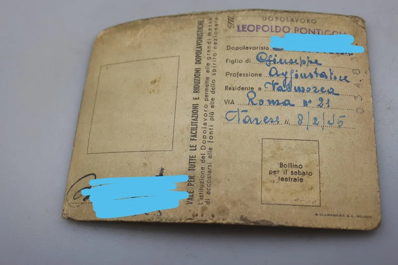 OND-Karte 1945 - XXIII°