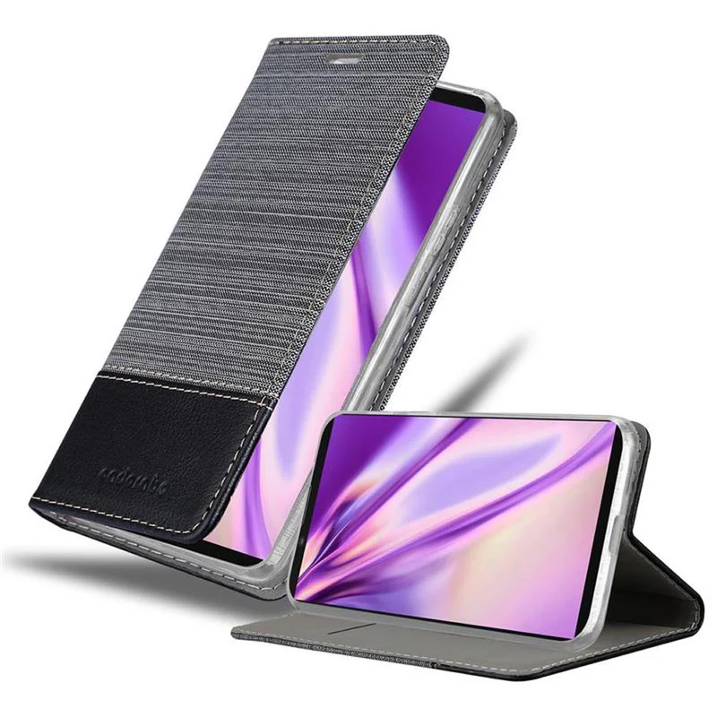 Cadorabo Hülle kompatibel mit Sony Xperia 1 II Schutzhülle mit Magnetverschluss, Standfunktion und Kartenfach