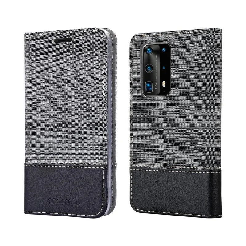 Cadorabo Hülle kompatibel mit Huawei P40 PRO / P40 PRO+ Schutzhülle mit Magnetverschluss, Standfunktion und Kartenfach