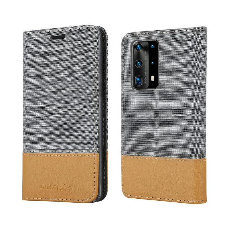 Cadorabo Hülle kompatibel mit Huawei P40 PRO / P40 PRO+ Schutzhülle mit Magnetverschluss, Standfunktion und Kartenfach