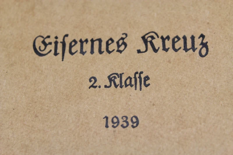 Kuvertreplik für EK 2. Klasse