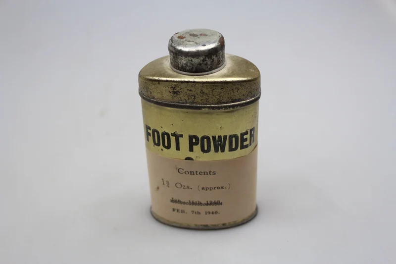 "Fußpuder" britisch 1940