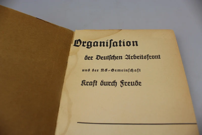 Dekalog „Kraft durch Freude“ DAF