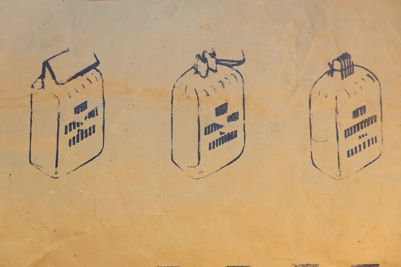 Lebensmittelsack Berlin WW2