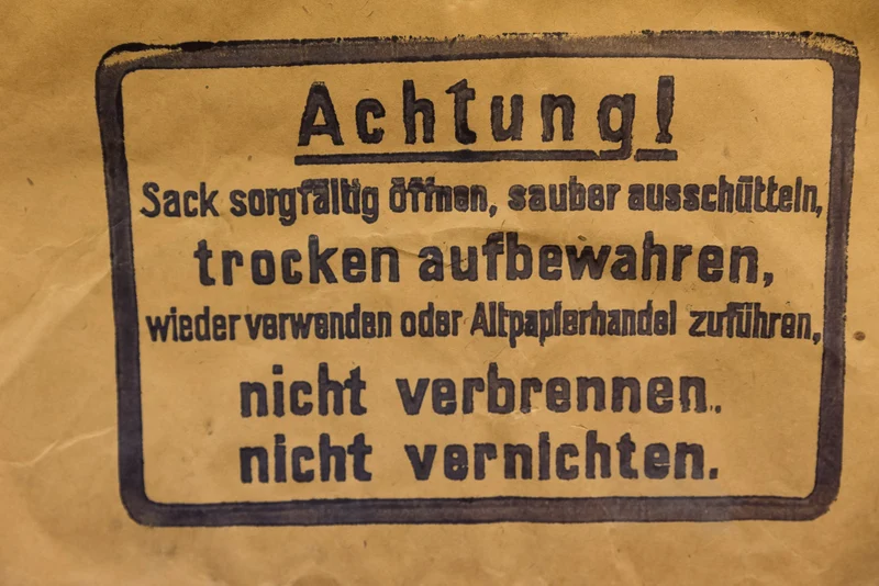 Lebensmittelsack Berlin WW2