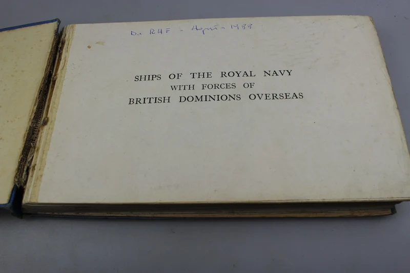 "Schiffe der Royal Navy" Francis E. Mc Murtrie - 1945