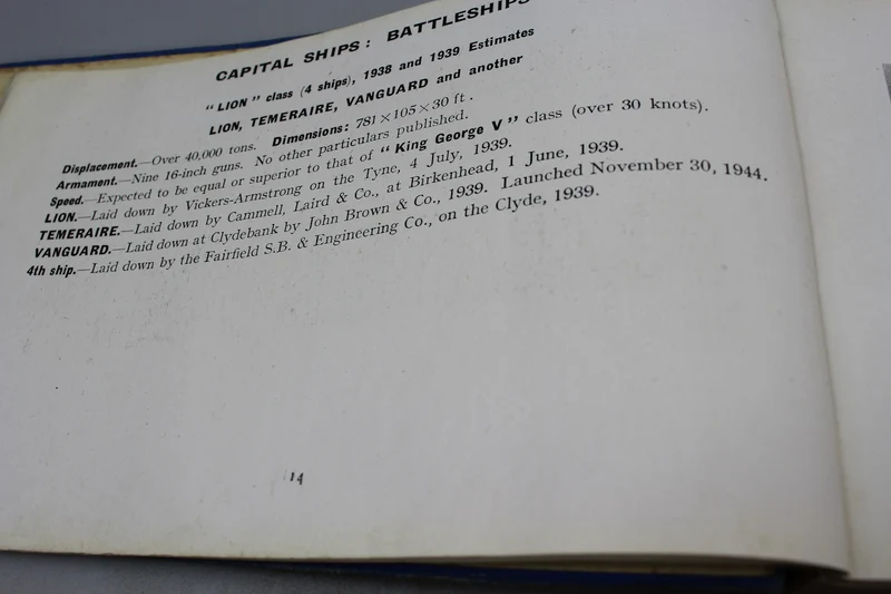 "Schiffe der Royal Navy" Francis E. Mc Murtrie - 1945