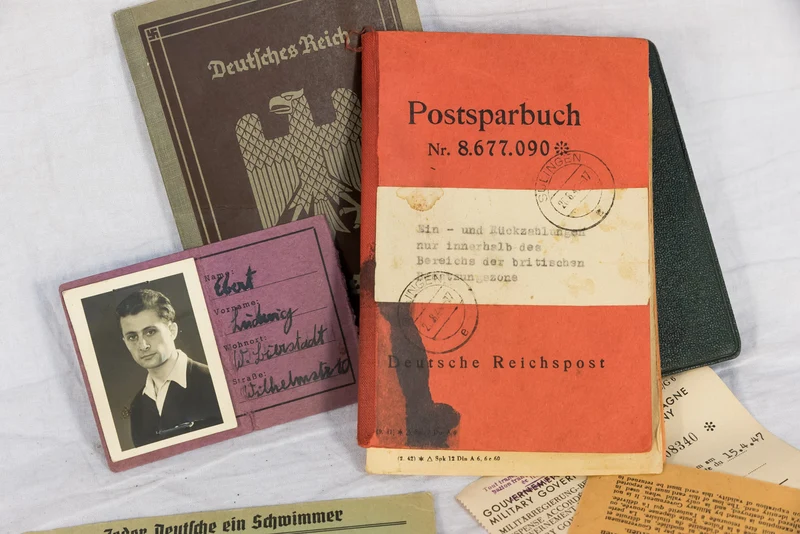 Konvolut Dokumente und Fotos