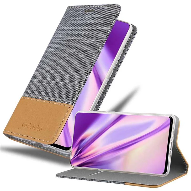 Cadorabo Hülle kompatibel mit Xiaomi Mi MIX 2 Schutzhülle mit Magnetverschluss, Standfunktion und Kartenfach