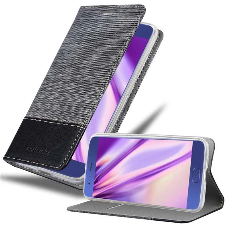 Cadorabo Hülle kompatibel mit Xiaomi Mi 6 Schutzhülle mit Magnetverschluss, Standfunktion und Kartenfach