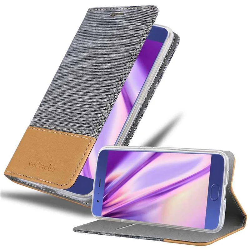 Cadorabo Hülle kompatibel mit Xiaomi Mi 6 Schutzhülle mit Magnetverschluss, Standfunktion und Kartenfach