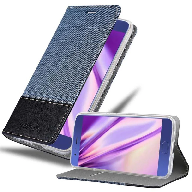 Cadorabo Hülle kompatibel mit Xiaomi Mi 6 Schutzhülle mit Magnetverschluss, Standfunktion und Kartenfach