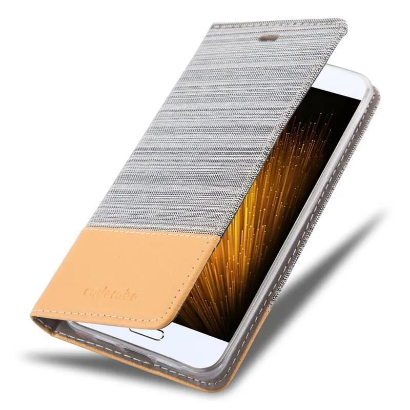 Cadorabo Hülle kompatibel mit Xiaomi Mi 5s Schutzhülle mit Magnetverschluss, Standfunktion und Kartenfach