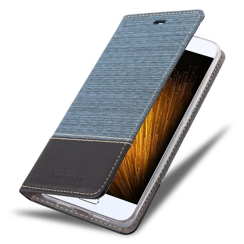 Cadorabo Hülle kompatibel mit Xiaomi Mi 5s Schutzhülle mit Magnetverschluss, Standfunktion und Kartenfach