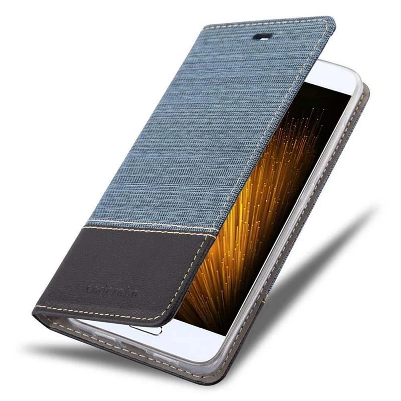 Cadorabo Hülle kompatibel mit Xiaomi Mi 5s Schutzhülle mit Magnetverschluss, Standfunktion und Kartenfach