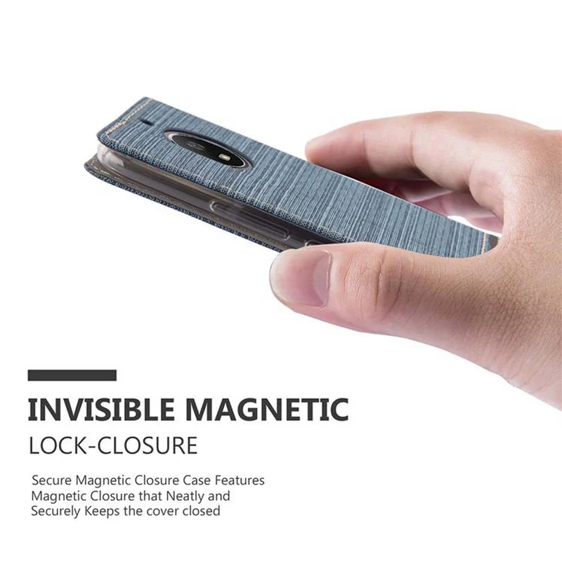Cadorabo Hülle kompatibel mit Nokia Lumia 1520 Schutzhülle mit Magnetverschluss, Standfunktion und Kartenfach