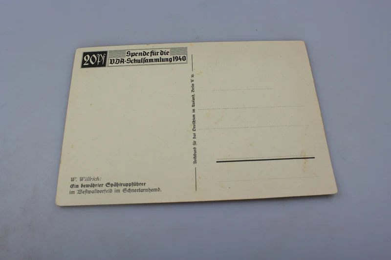 W. Willrich Postkarte