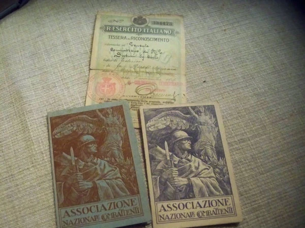 REI-Offizier und Veteranen 1940/41