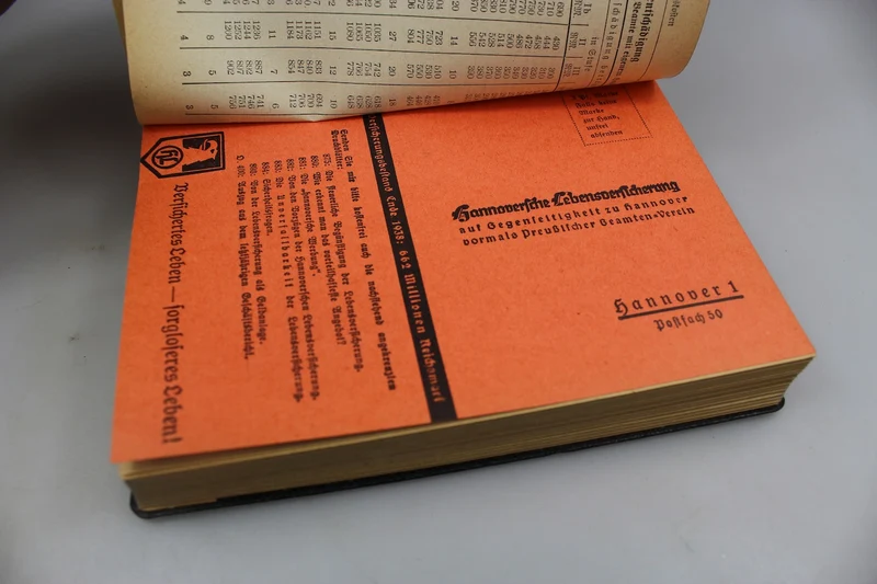 "Deutscher Beamten Kalender" 1940
