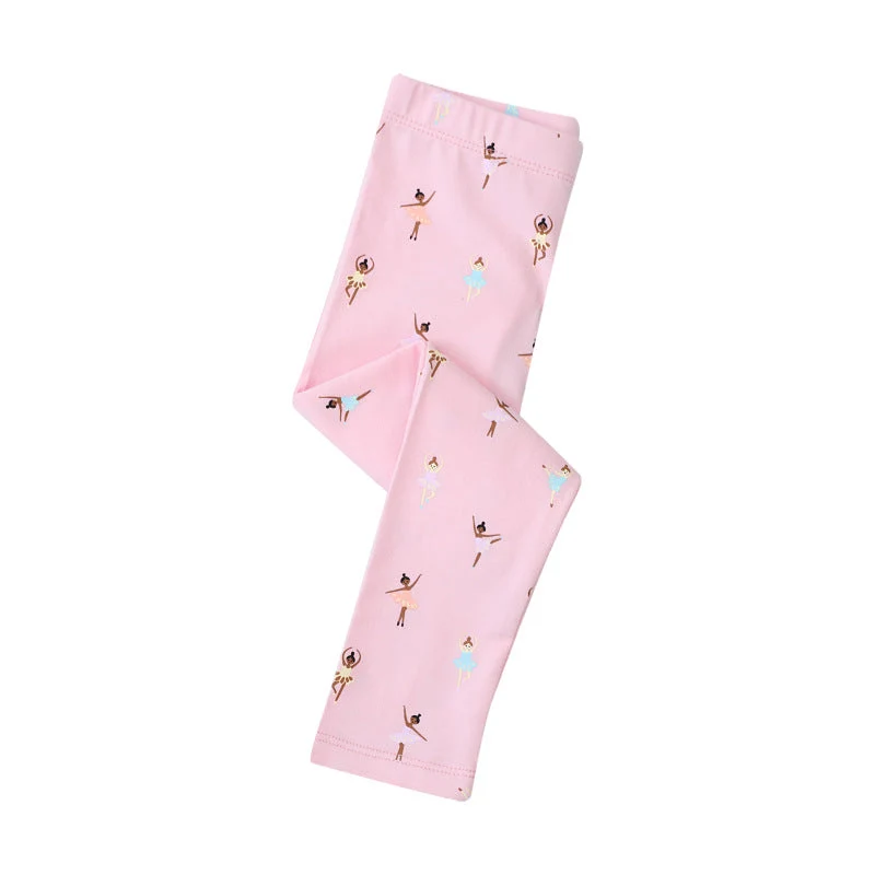 Mädchen Leggings mit bezauberndem Ballett-Motiv Drune