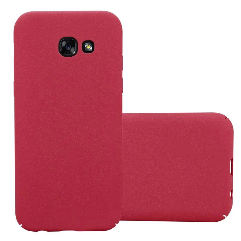 Cadorabo Hülle kompatibel mit Samsung Galaxy A5 2017 Hard Case Schutzhülle in Frosted Optik gegen Kratzer und Stöße