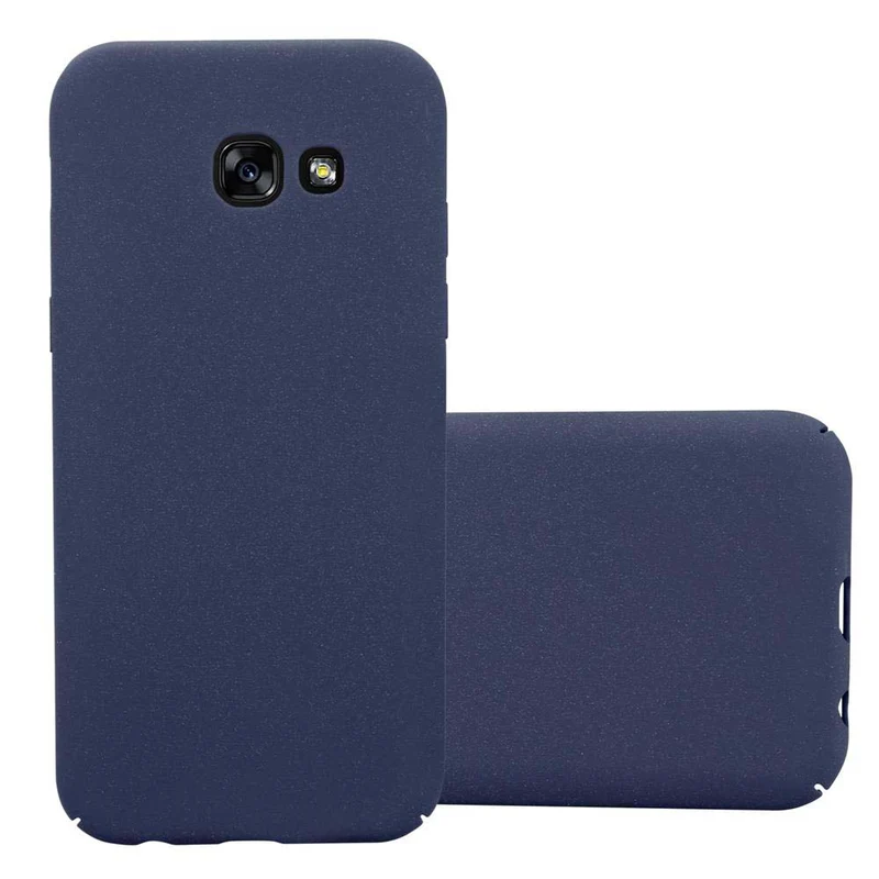 Cadorabo Hülle kompatibel mit Samsung Galaxy A5 2017 Hard Case Schutzhülle in Frosted Optik gegen Kratzer und Stöße