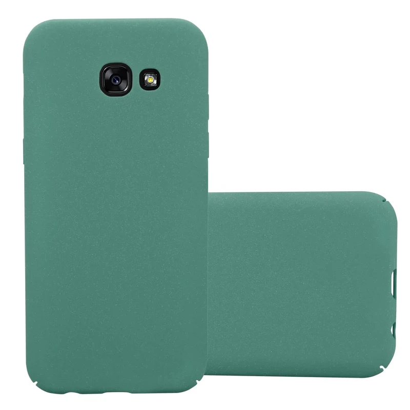 Cadorabo Hülle kompatibel mit Samsung Galaxy A5 2017 Hard Case Schutzhülle in Frosted Optik gegen Kratzer und Stöße