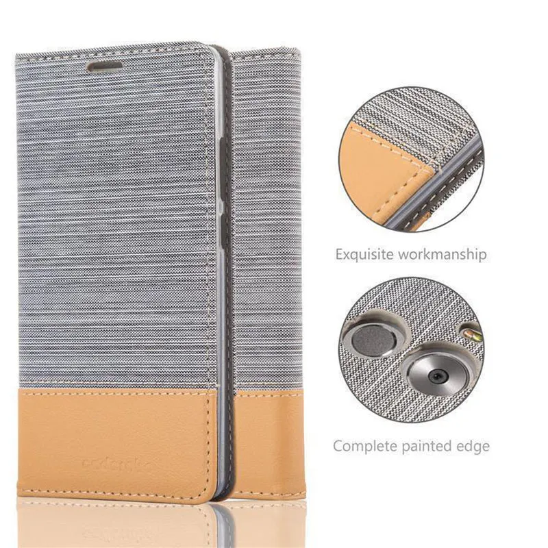 Cadorabo Hülle kompatibel mit Huawei MATE 8 Schutzhülle mit Magnetverschluss, Standfunktion und Kartenfach