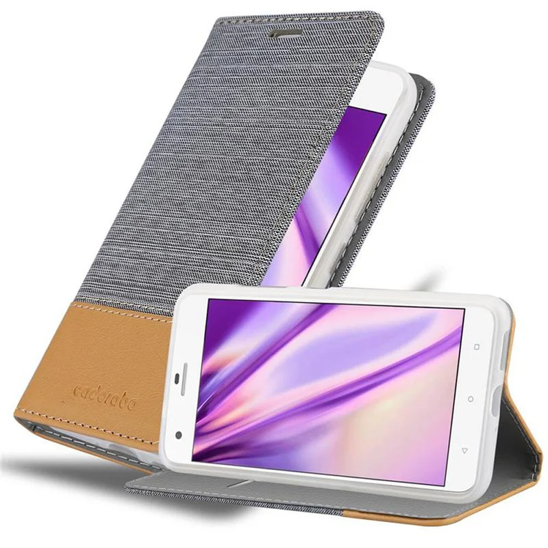 Cadorabo Hülle kompatibel mit HTC Desire 10 PRO Schutzhülle mit Magnetverschluss, Standfunktion und Kartenfach