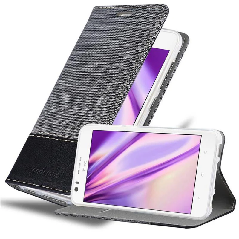 Cadorabo Hülle kompatibel mit HTC Desire 10 LIFESTYLE / Desire 825 Schutzhülle mit Magnetverschluss, Standfunktion und Kartenfach