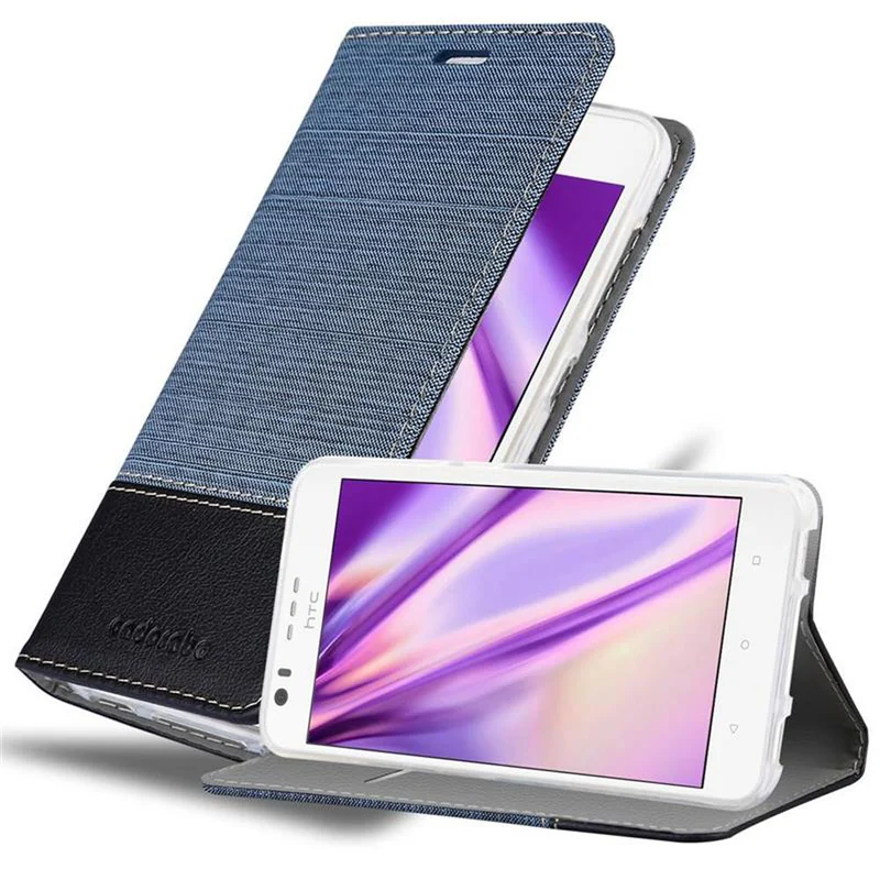 Cadorabo Hülle kompatibel mit HTC Desire 10 LIFESTYLE / Desire 825 Schutzhülle mit Magnetverschluss, Standfunktion und Kartenfach