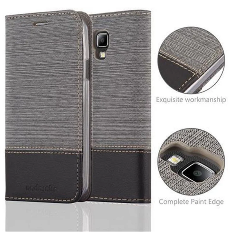 Cadorabo Hülle kompatibel mit Samsung Galaxy S4 ACTIVE Schutzhülle mit Magnetverschluss, Standfunktion und Kartenfach