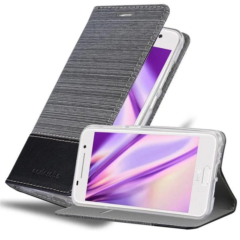 Cadorabo Hülle kompatibel mit HTC ONE A9 Schutzhülle mit Magnetverschluss, Standfunktion und Kartenfach