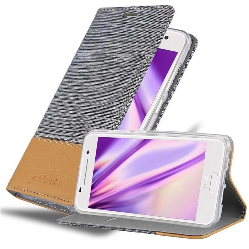 Cadorabo Hülle kompatibel mit HTC ONE A9 Schutzhülle mit Magnetverschluss, Standfunktion und Kartenfach