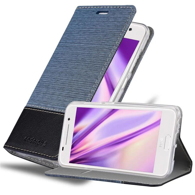 Cadorabo Hülle kompatibel mit HTC ONE A9 Schutzhülle mit Magnetverschluss, Standfunktion und Kartenfach