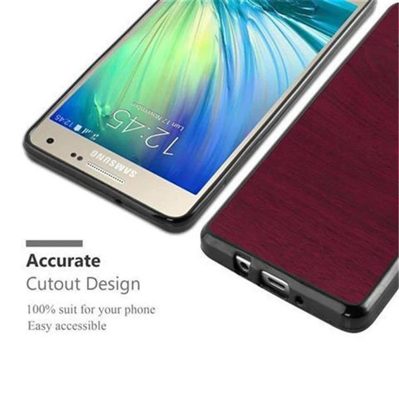 Cadorabo Hülle kompatibel mit Samsung Galaxy A5 2015 Schutzhülle aus flexiblem TPU Silikon