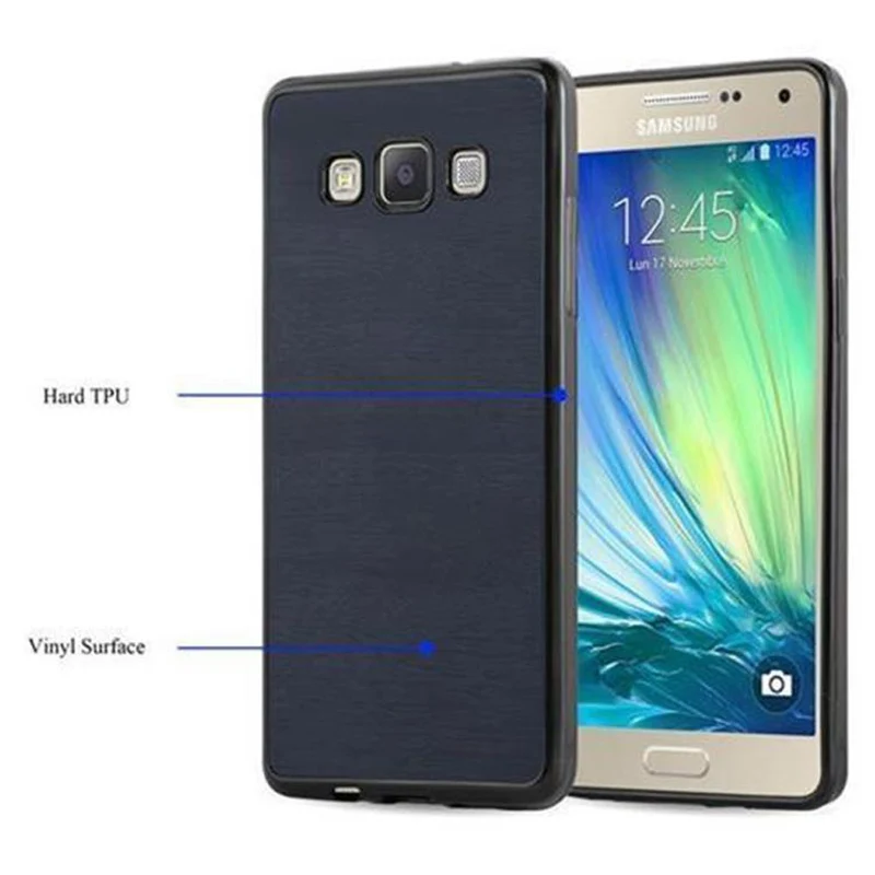 Cadorabo Hülle kompatibel mit Samsung Galaxy A5 2015 Schutzhülle aus flexiblem TPU Silikon