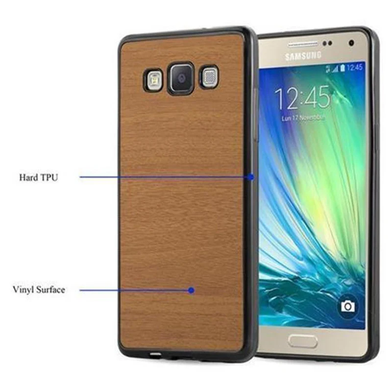 Cadorabo Hülle kompatibel mit Samsung Galaxy A5 2015 Schutzhülle aus flexiblem TPU Silikon